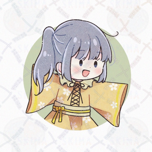 🔶ゆるっと可愛いアイコン（中華風）A【SNSアイコン/TRPG】