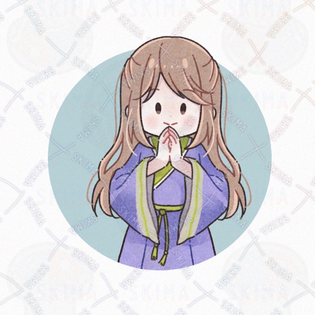 🔶ゆるっと可愛いアイコン（中華風）D【SNSアイコン/TRPG】