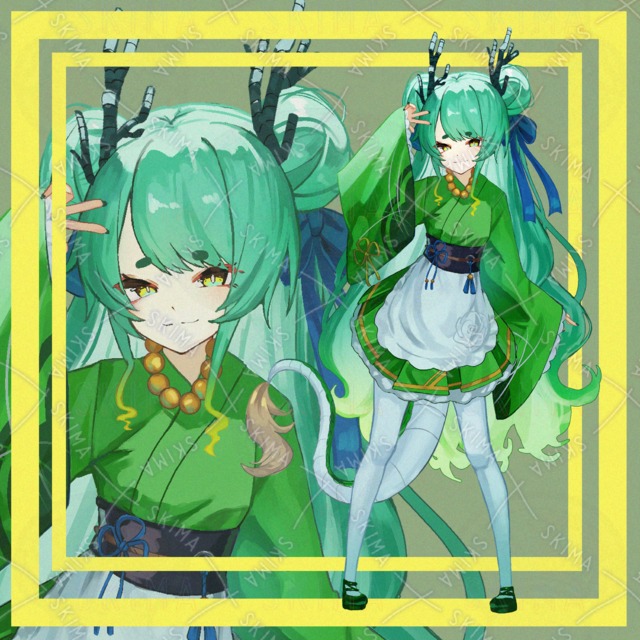 【表情差分8種】龍