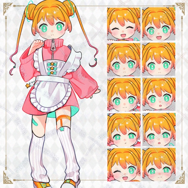 【旧作SALE中！】ジャージメイドのおだんごツインテ