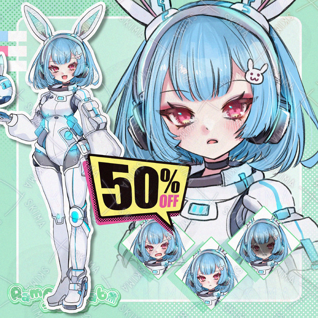 🔴半額🔴ウサロボちゃん