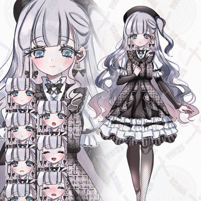 クラシカル系統の少女