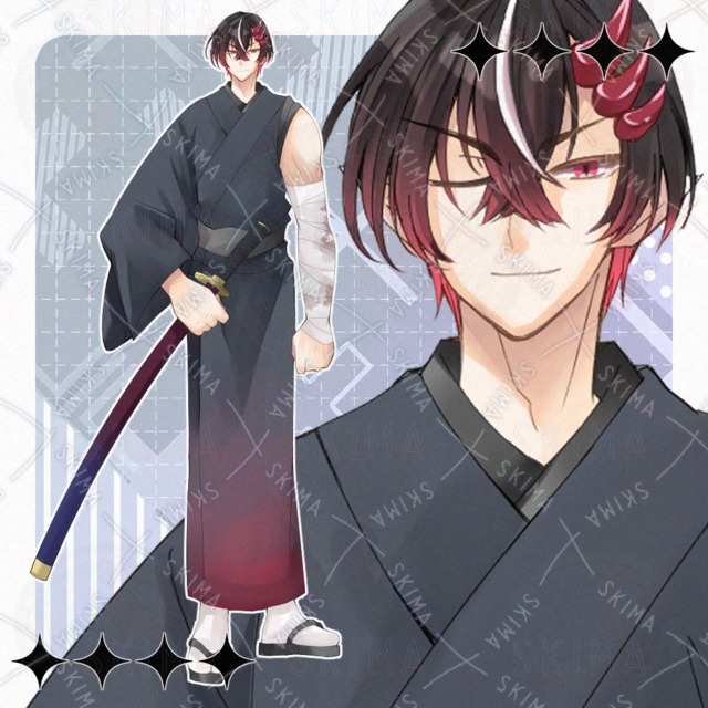 【20日迄販売】Adopt.132 鬼の青年