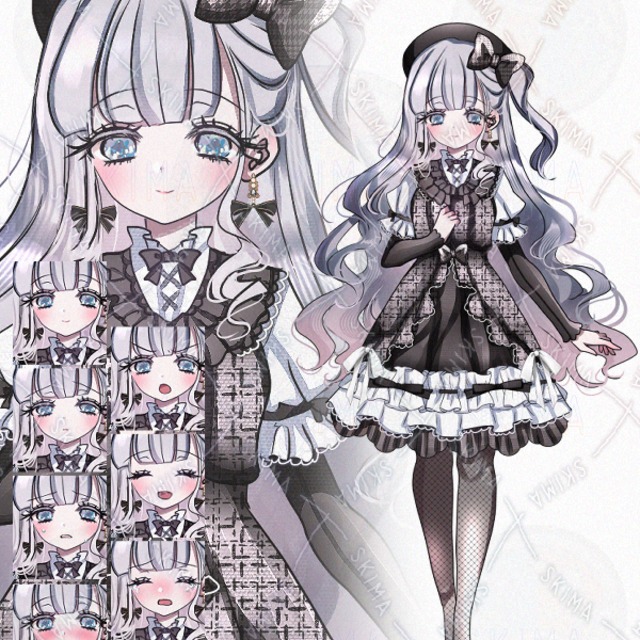 クラシカル系統の少女