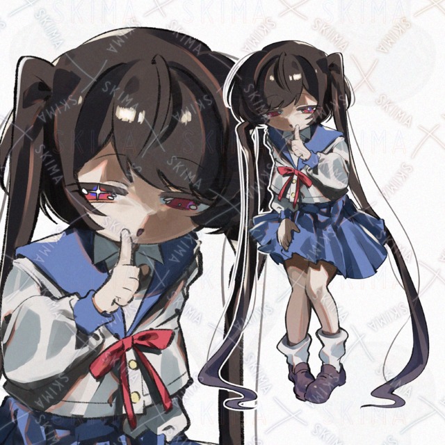 ツインテールの少女