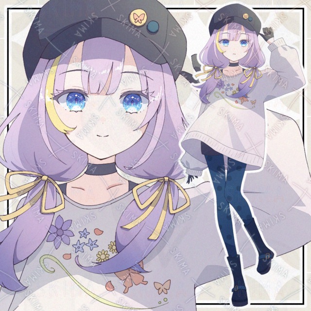 【表情9種】カジュアルな子【adopt】