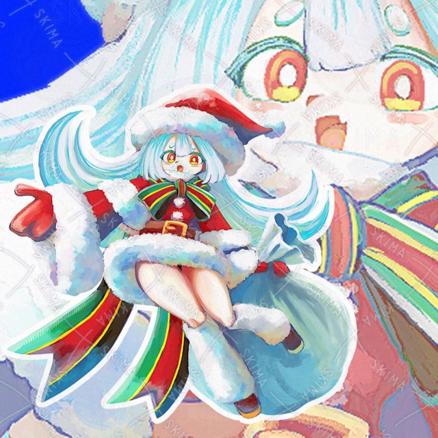 サンタガール（表情10種）