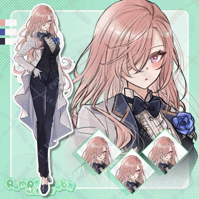 メカクレ姐さん