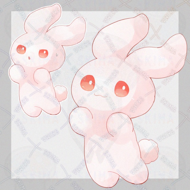 31日まで　うさぎ