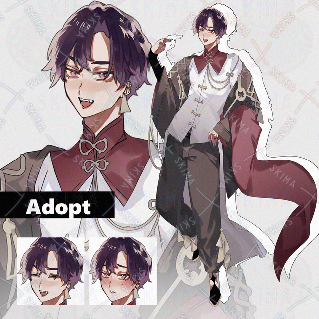 【表情差分8種】チャイナ/男性