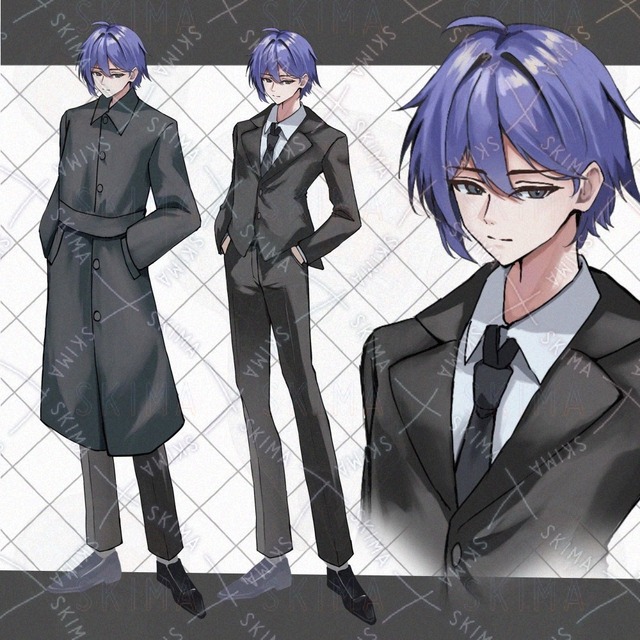 adopt No.25【表情9種+コート】