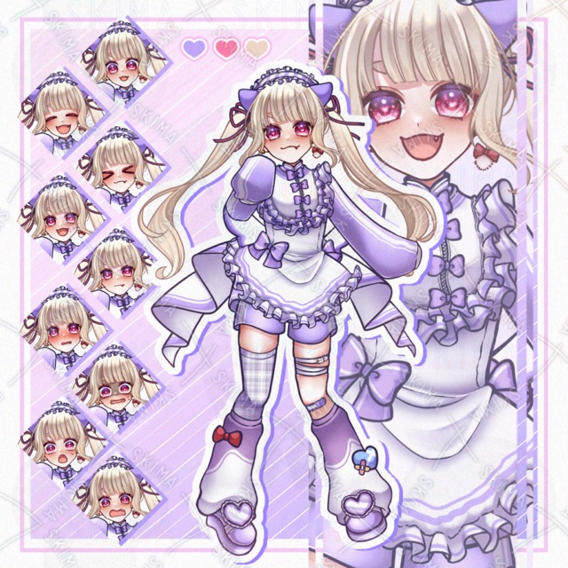 【おまけあり】ジャージメイド【表情差分10種】