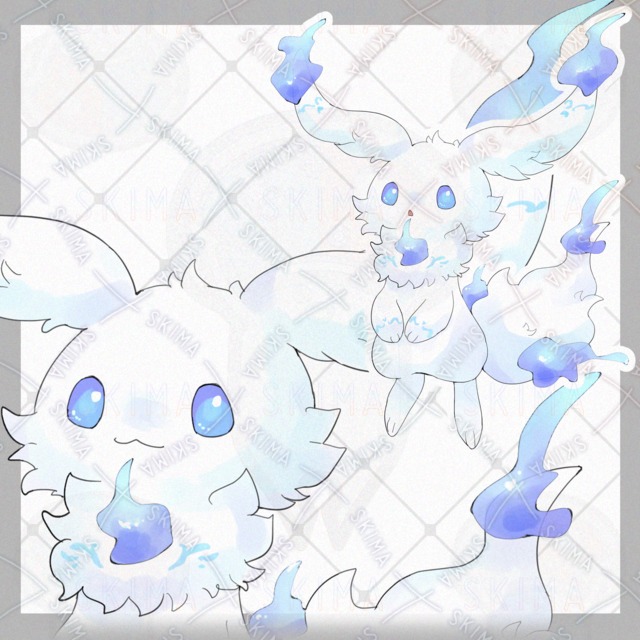 炎属性ケモ【表情9種類】