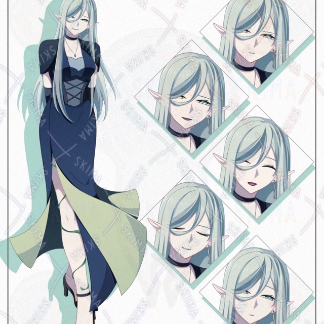 キャラ立ち絵　6種