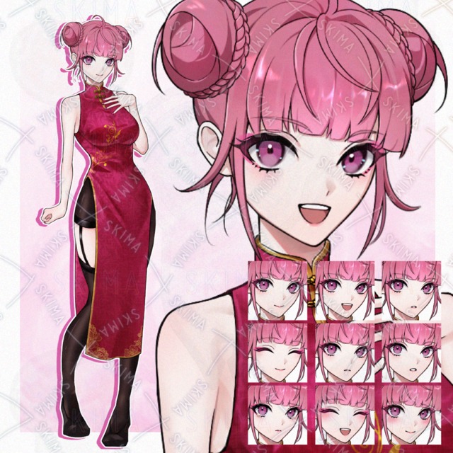 【最終SALE】チャイナドレスの女の子