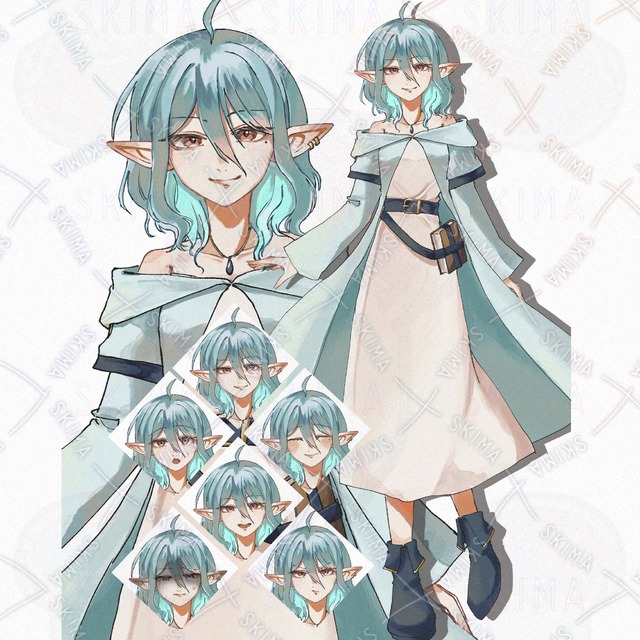 【商用利用可】エルフの女の子