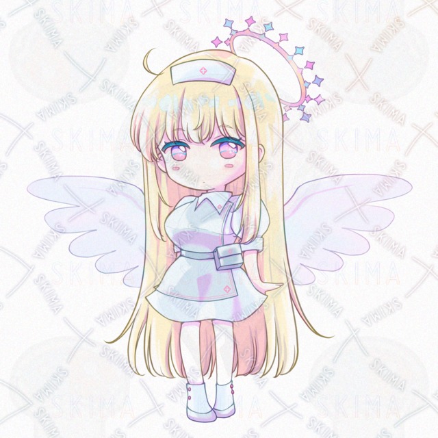 天使&times;ナースアイコン