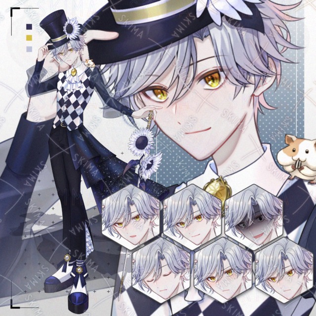 Adopt【表情7種＋小物】