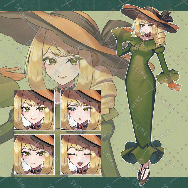 女性/ドレス/金髪