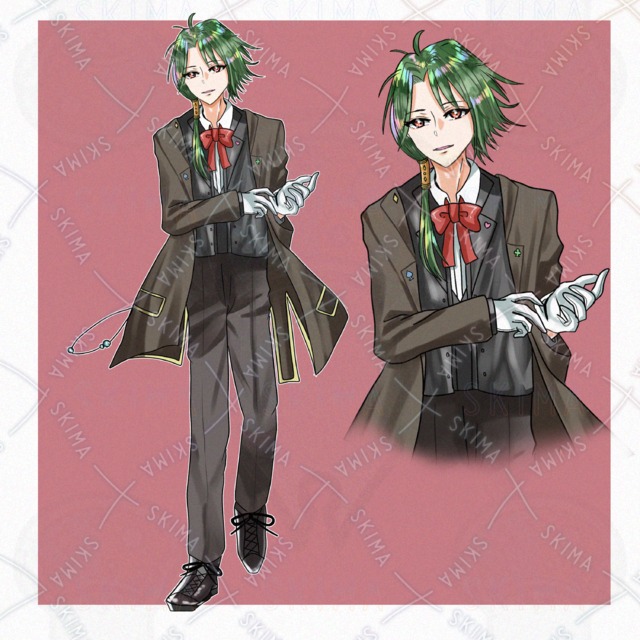 ジャケットの男性