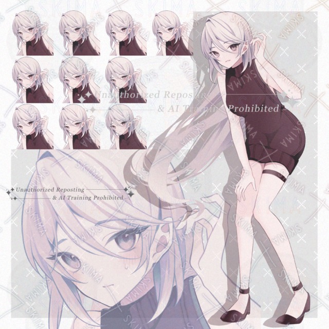 〈差分10種類〉立ち絵/お姉さん