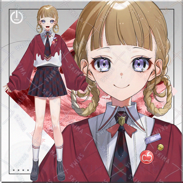 【1点限定】赤いニットの女の子【IRIAM対応】