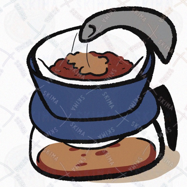 珈琲【5種&times;サイズ2型】コーヒーのアイコンその3