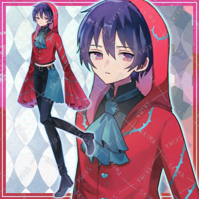 【表情10種】adopt19　赤ずきんの男の子