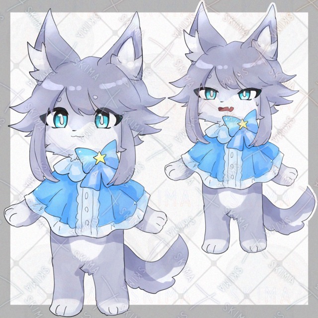 狼ちゃん【表情8種類】