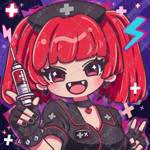 黒ナース　女の子