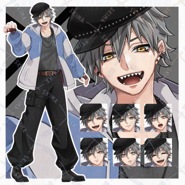 牙　ギザ歯　V系