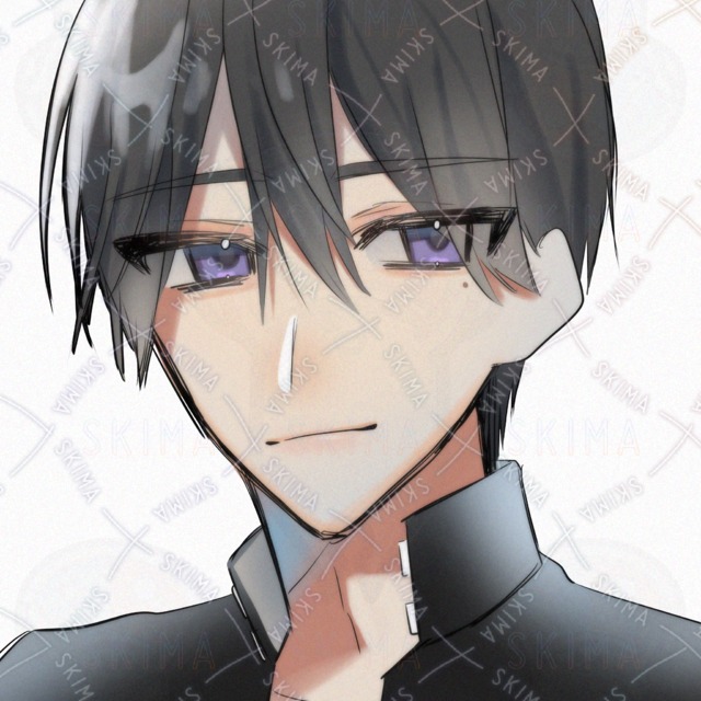 学ラン黒髪男子