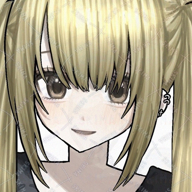 金髪平成ツインテール女の子