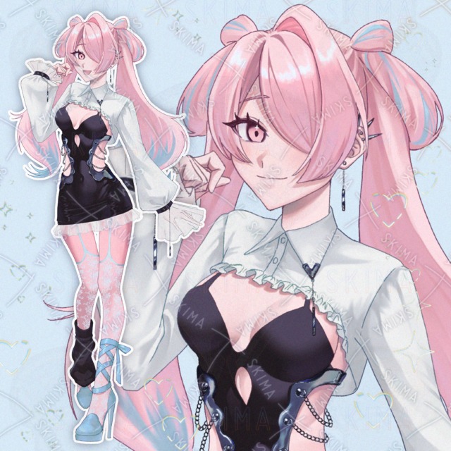 〖表情8種〗Adopt_01_甘辛お姉さん