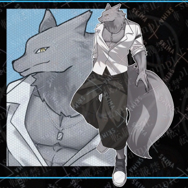 狼の男性【表情差分あり】