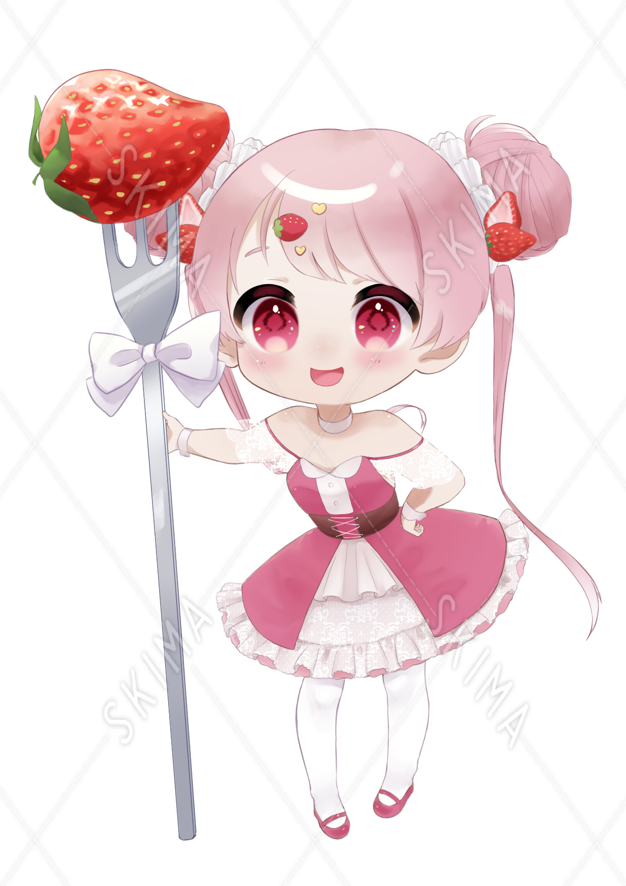 おだんごいちごロリータちゃん スキマ スキルのオーダーメイドマーケット Skima