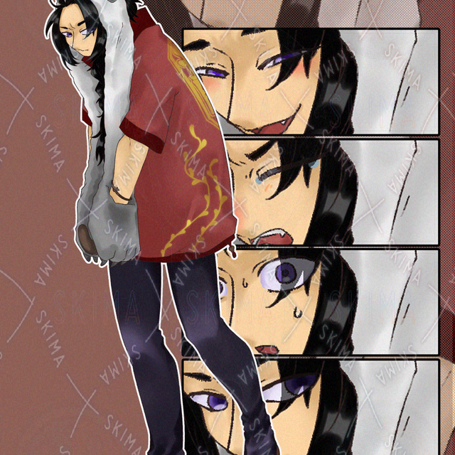 【男性】差分4枚キャラクター立ち絵