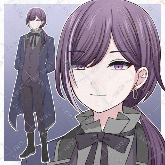 ファンタジー風な制服を着た青年【表情差分10種】