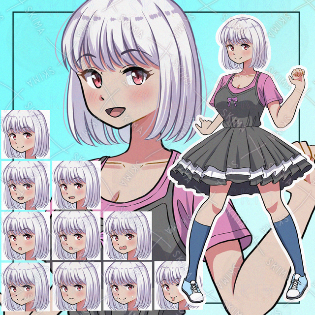 ボブカットの女の子