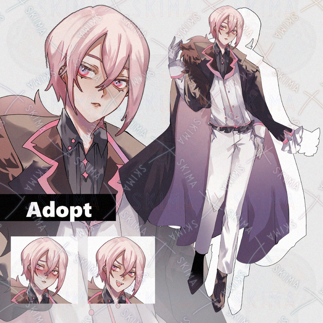 【表情差分8種】アイドル/男性