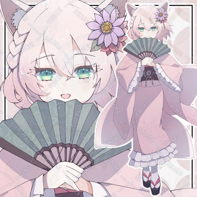 【表情9種】きつねな子【adopt】