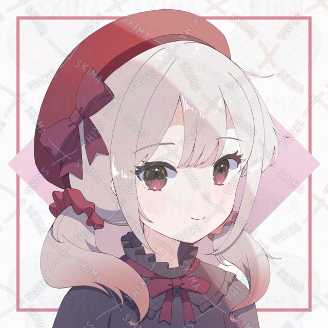 ベレー帽の子【アイコン】