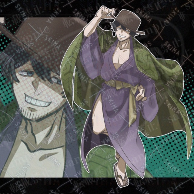 飄々とした男性【表情差分あり】