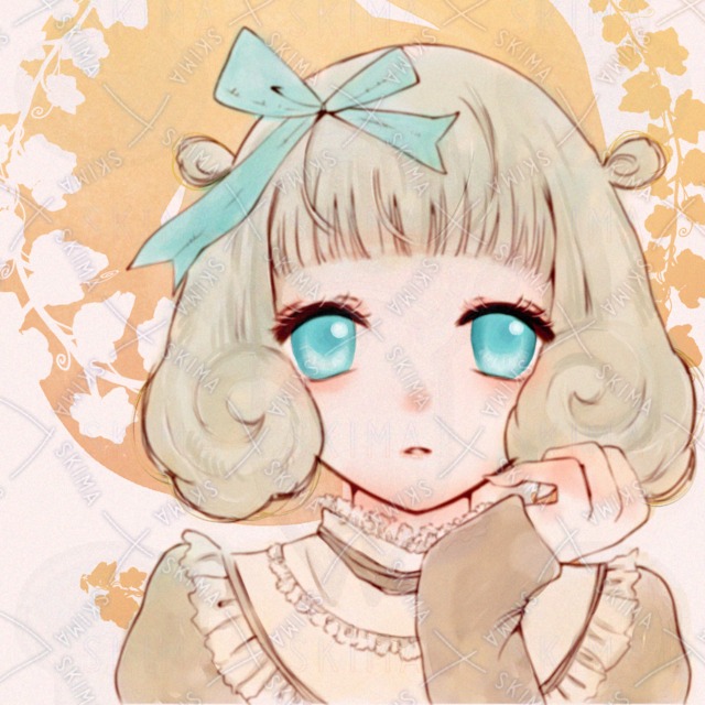 opt販売　アイコン・一枚絵 羊モチーフ　色差分あり