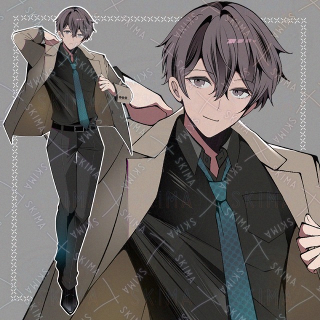 男性　表情６種