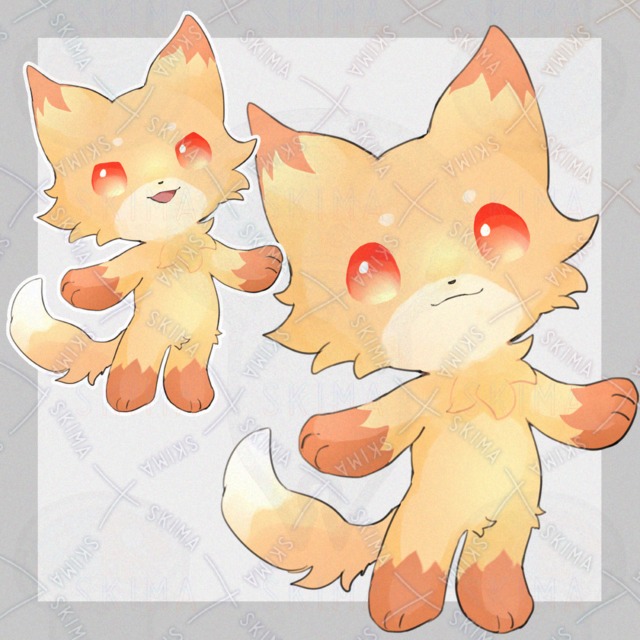 31日まで　きつね