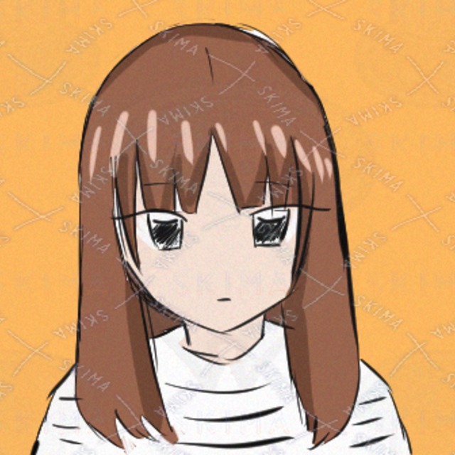 セミロングの女性のアイコン