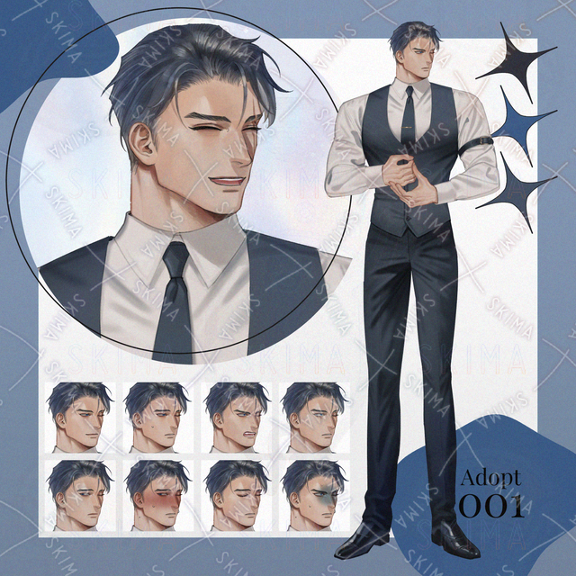 《Adopt001》表情差分9種