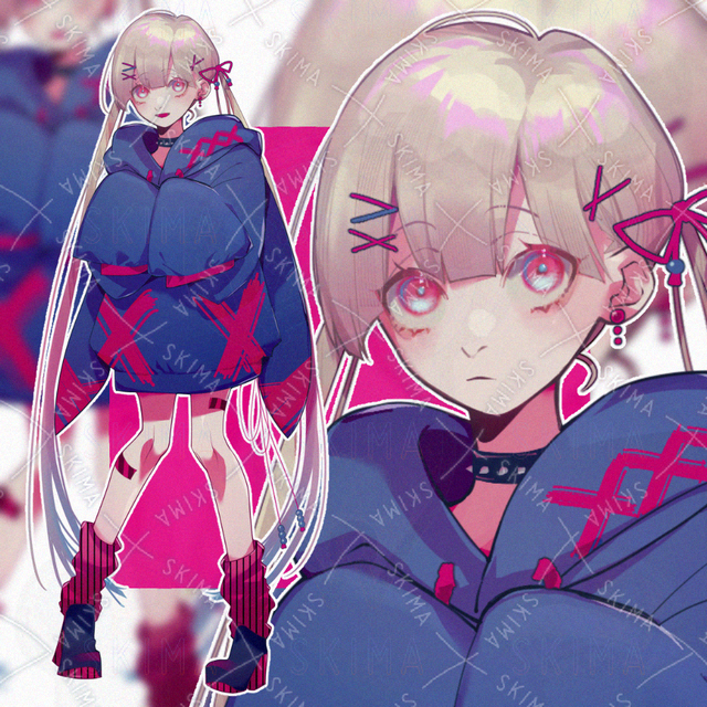 パーカーの少女