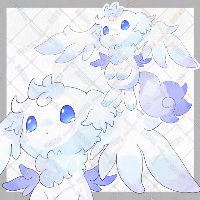 羽耳ケモ【表情9種類】